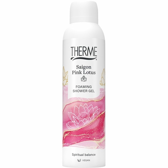 THERME SAIGON PINK LOTUS FOAMING SHOWER GEL 200ML